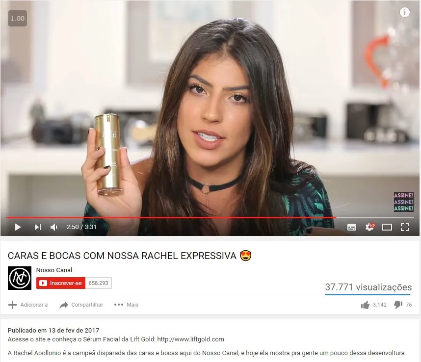 Depoimento Rachel