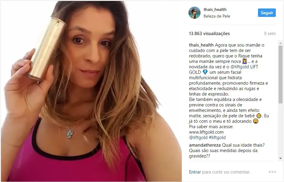Depoimento Thais
