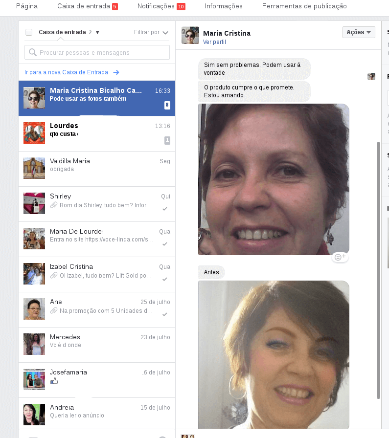 Depoimento Maria Cristina